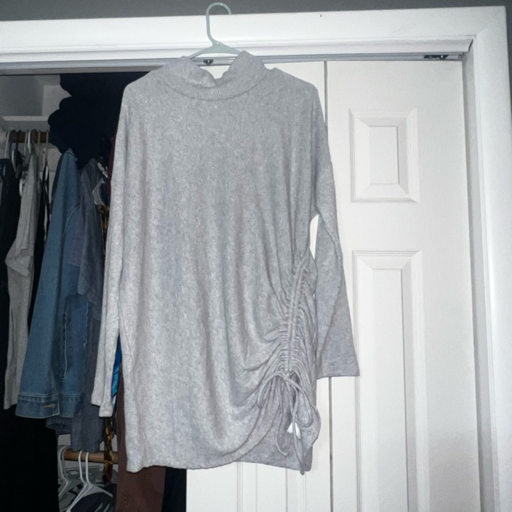 Express rib knit top